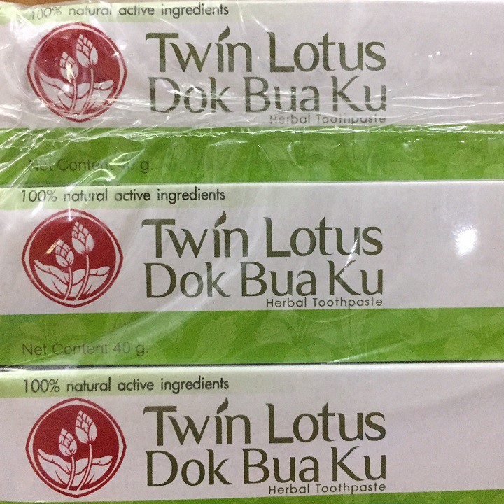 Kem Đánh Răng Thảo Dược Twin Lotus 40g Thái Lan