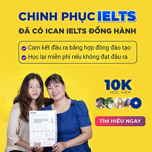 Evoucher - ICAN IELTS - Khóa học luyện thi ielts bằng video bài giảng - HOCMAI