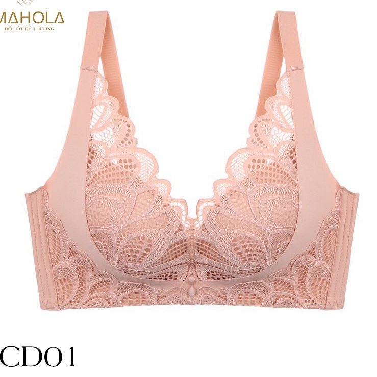 Áo lót ren định hình nâng ngực Mahola CD01