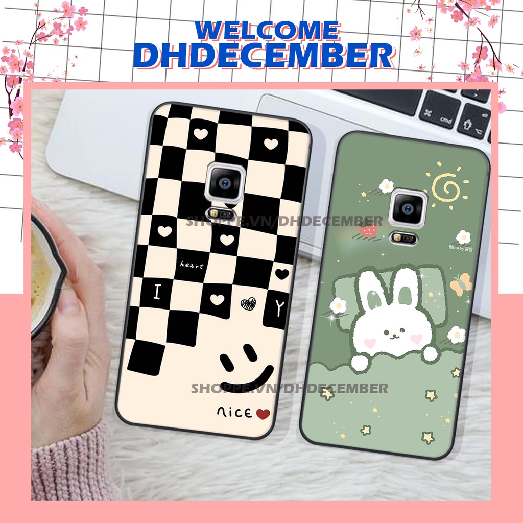 Ốp lưng Samsung Galaxy NOTE 4 in hình dễ thương- cute dog- n@sa RẺ-ĐẸP-CHẤT