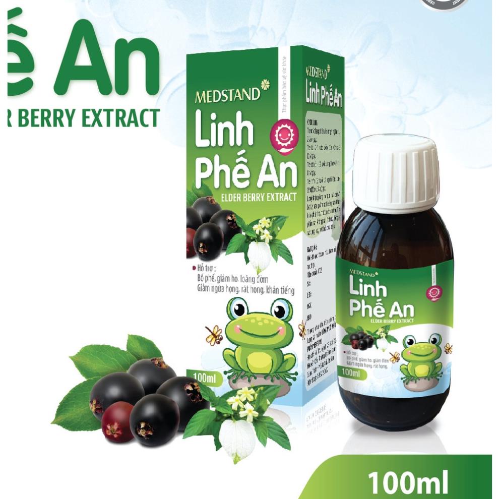 LINH PHẾ AN – Hỗ trợ bổ phế, giảm ho, loãng đờm, giảm ngứa họng, rát họng, khản tiếng ở trẻ nhỏ