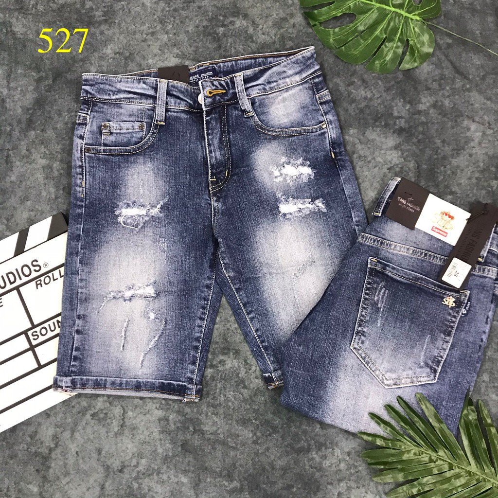 Quần Short Jeans Demin Cao Cấp 527