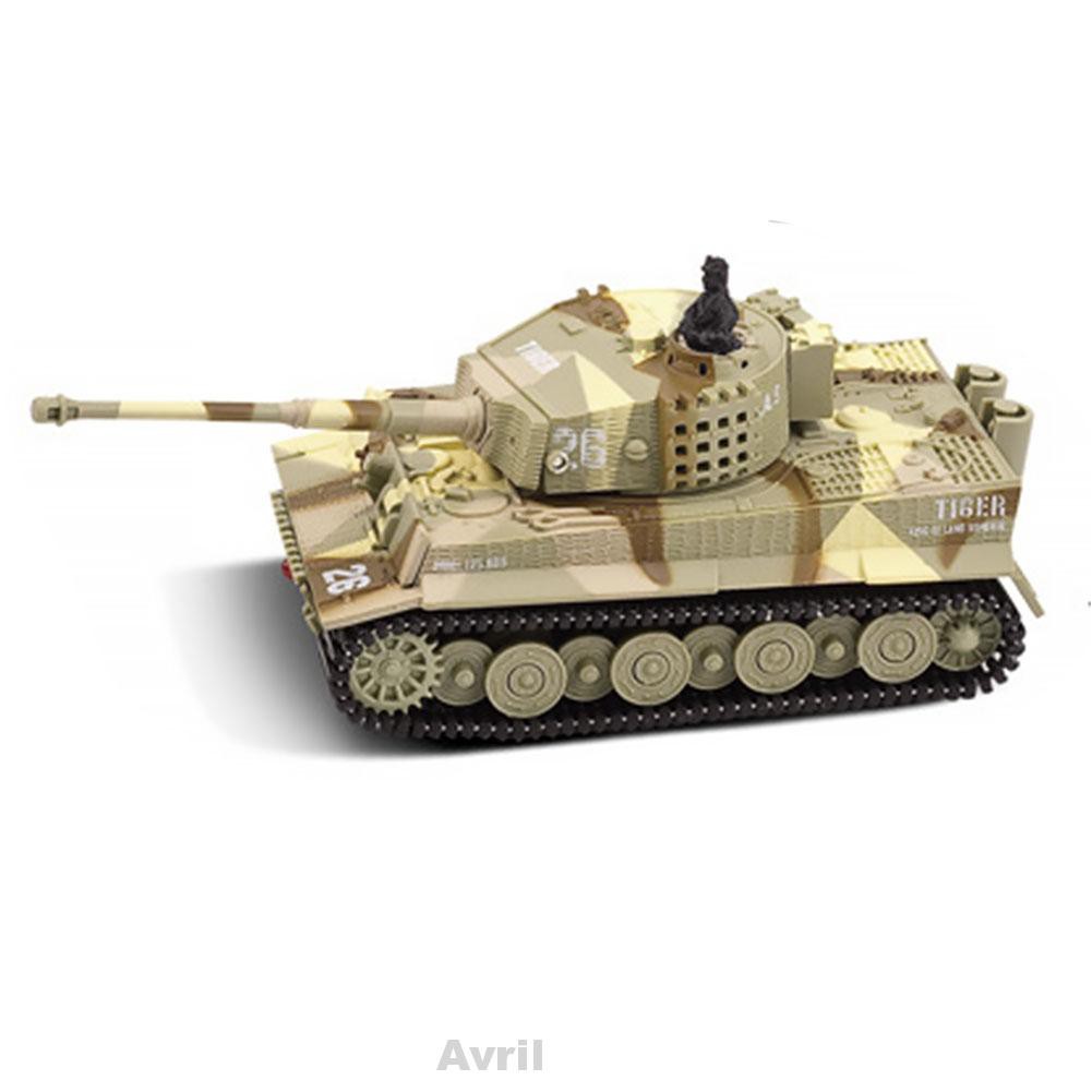 Toy Kids Remote Control Tiger Tank Gift Parts RC Cars Simulation German For Child