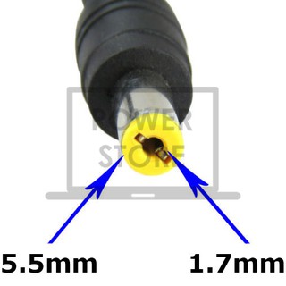 Dây Acer DC dùng thay cho Adapter sạc máy laptop Acer đầu 5.5x1.7mm