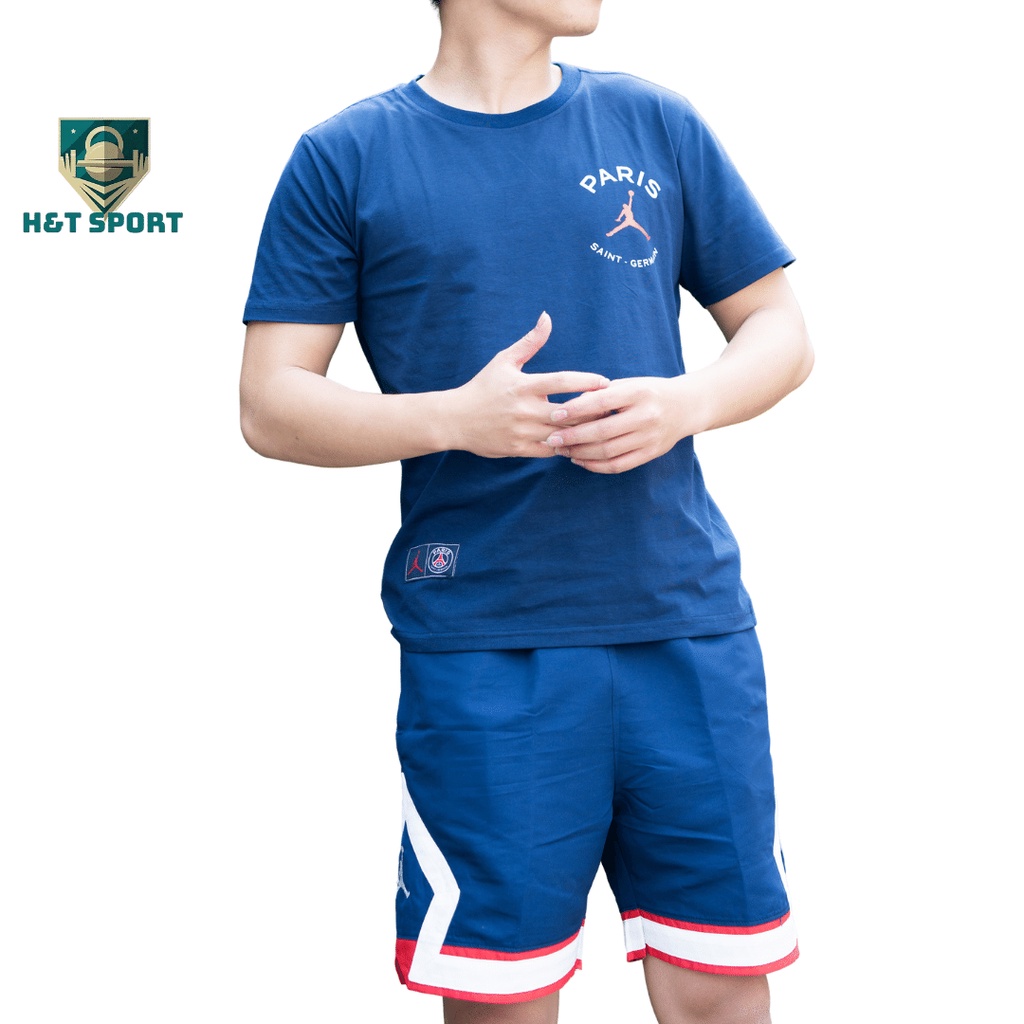 Bộ Thể Thao Nam PSG Paris vải Cotton co giãn cao cấp,Thời Trang Cao Cấp HTsport