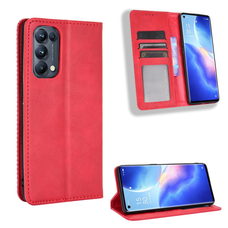 [FreeShip] Bao da dạng ví Oppo Reno 5 (cam kết xịn) hit nam châm, ngăn đựng thẻ tiền tiện lợi | BigBuy360 - bigbuy360.vn