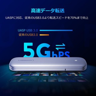 Hộp đựng ổ cứng Ugreen 60530 SSD M.2 Sata USB3.0