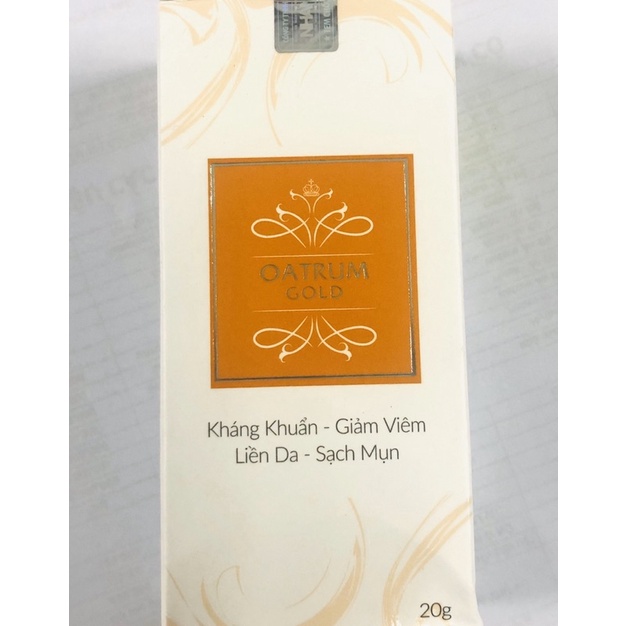 &lt;CHÍNH HÃNG&gt; OATRUM GOLD - HỖ TRỢ NGỪA MỤN, KHÁNG KHUẨN, TÁI TẠO TẾ BÀO DA - TUÝP 20G