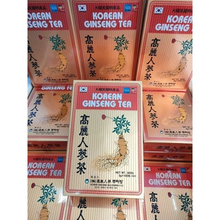 Trà hồng sâm korea red ginseng hàn quốc hộp 100 gói x 3gr