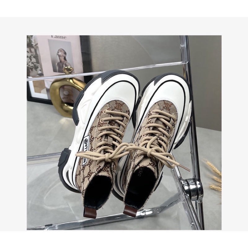 Giày Thể Thao Sneaker Nữ Đế Cao