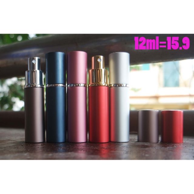 LỌ CHIẾT NƯỚC HOA 12ML nhôm nhám