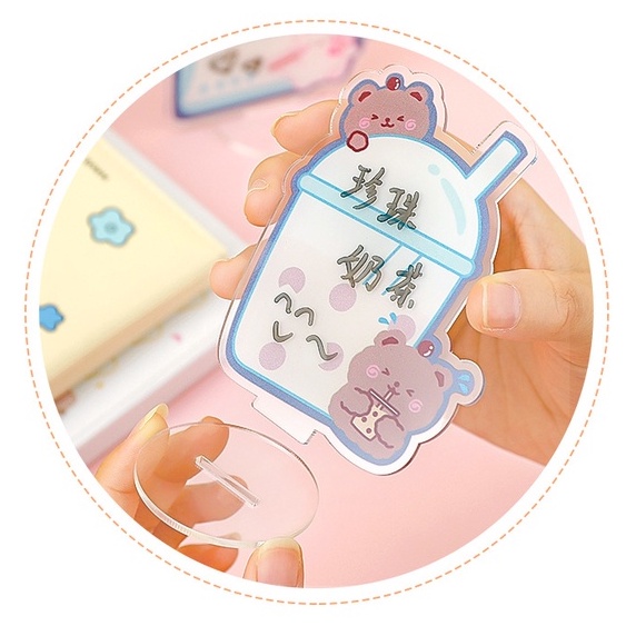 Bảng Ghi Chú Mini Để Bàn Dễ Thương - Bảng Trắng Có Thể Xóa Được