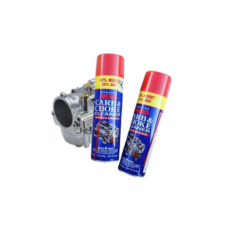 Vệ sinh  bình xăng con Abro carb & Choke cleaner 340g