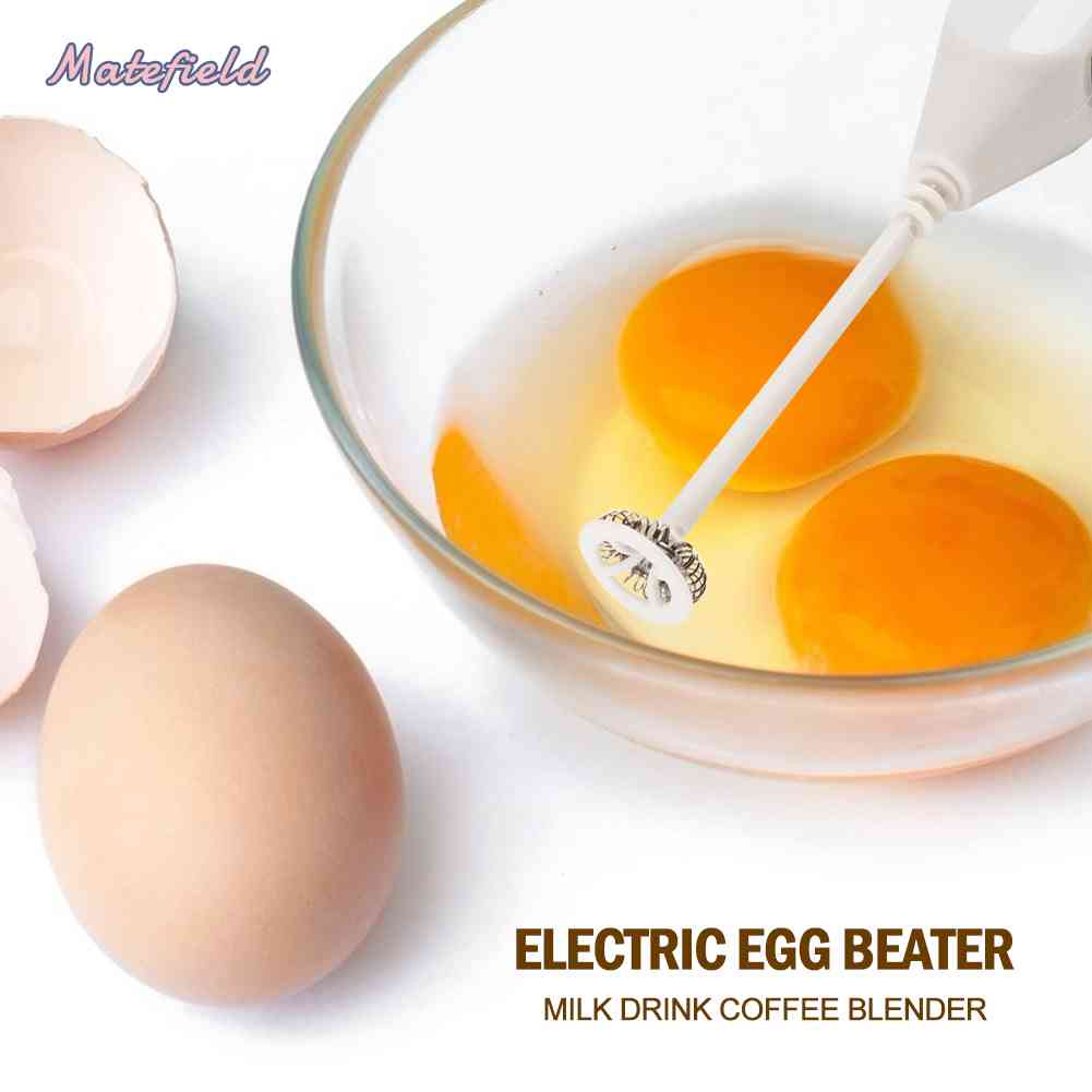 Máy Đánh Trứng / Khuấy Tạo Bọt Cà Phê Tự Động Cầm Tay Chạy Điện
