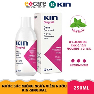 Nước súc miệng Kin Gingival ngăn ngừa viêm nướu 250ml