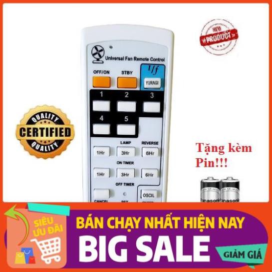 Điều khiển quạt đa năng các dòng quạt cây đứng - treo tường - trần các hãng- Hàng Tốt