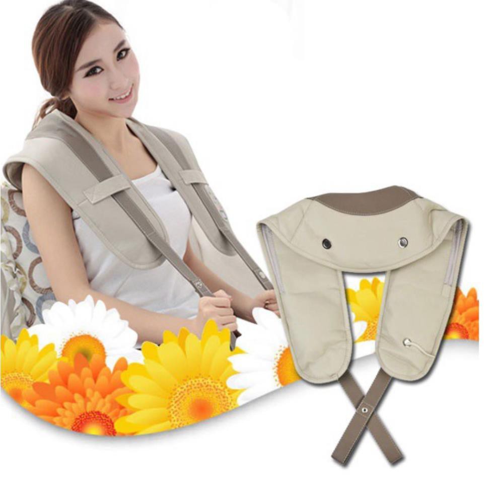 Đai Massage Đấm Lưng, Vai, Cổ, Gáy Neck Shoulder W-808 Cao Cấp -TP