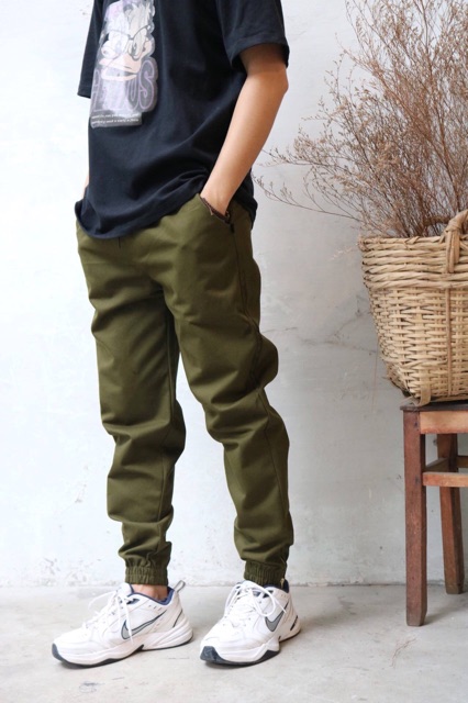 Quần joger kaki bigsize