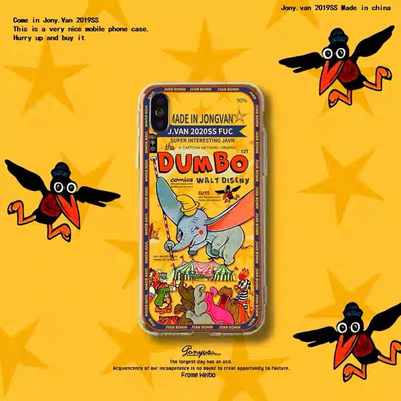 Ốp điện thoại in hình hoạt hình chống rơi vỡ cho iPhone 11 7 8 6 plus | BigBuy360 - bigbuy360.vn