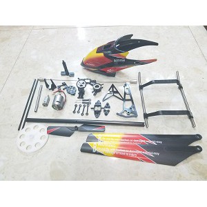 Xuongpinoto phụ kiện đầy đủ dùng cho máy bay trục thăng 4 kênh cỡ lớn wltoys v913,hàng mới 100%