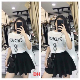 CHÂN VÁY XẾP LI 2 TẦNG