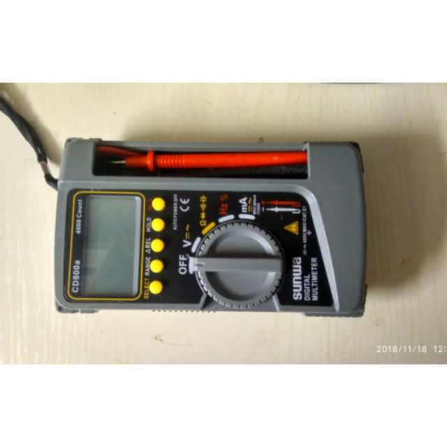 Đồng hồ vạn năng dighital CD800A