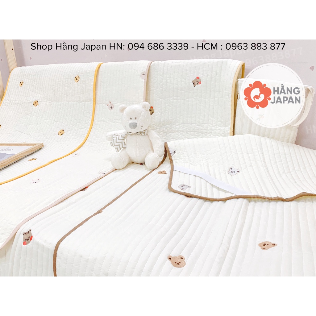 Thảm lót thêu họa tiết kích thước 60*120cm xinh xắn đáng yêu cho bé