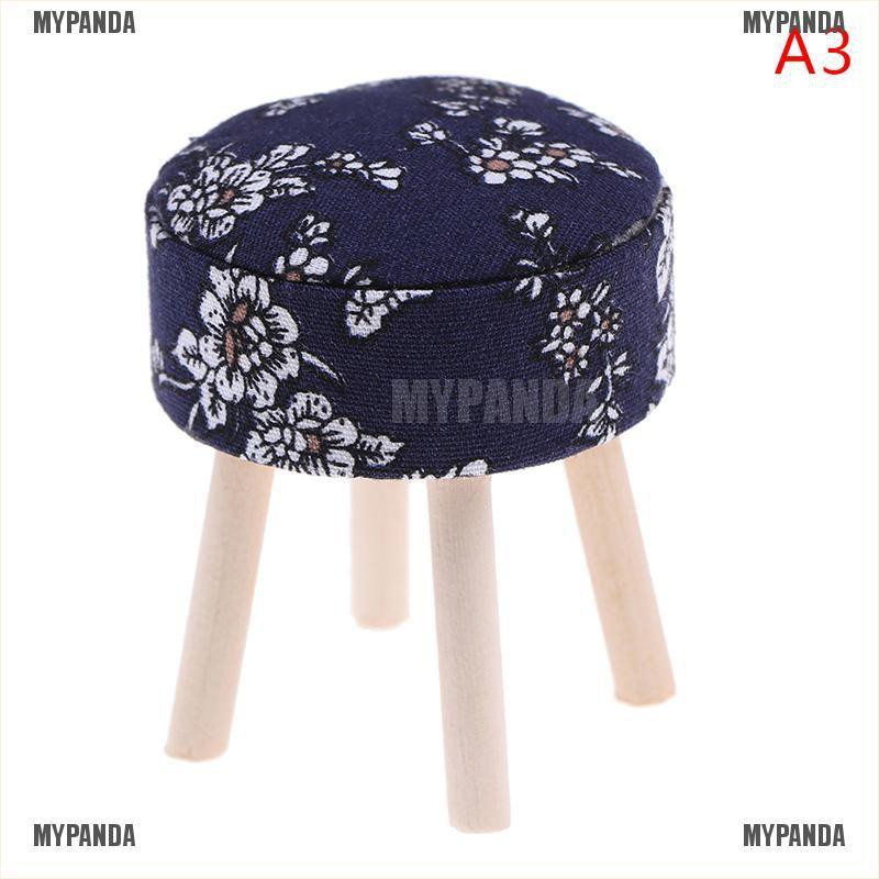 Ghế Gỗ Đồ Chơi Búp Bê Tỉ Lệ 1/12