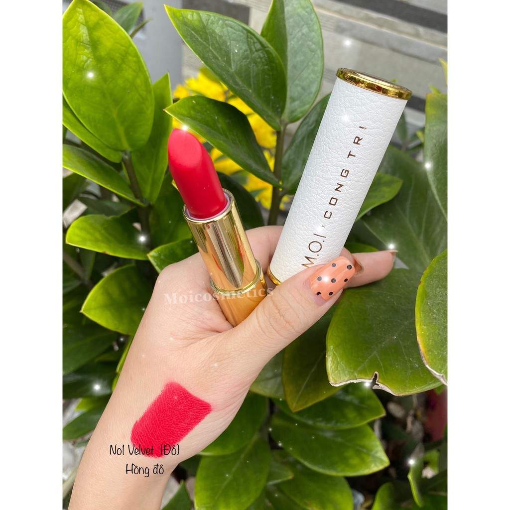 Son Hồ Ngọc Hà M.O.I x CÔNG TRÍ Là Dòng Son Love MOI Nhẹ Môi Mềm Mượt Giữ Màu Lâu Chống Lão Hóa Hương Thơm Cookei | BigBuy360 - bigbuy360.vn