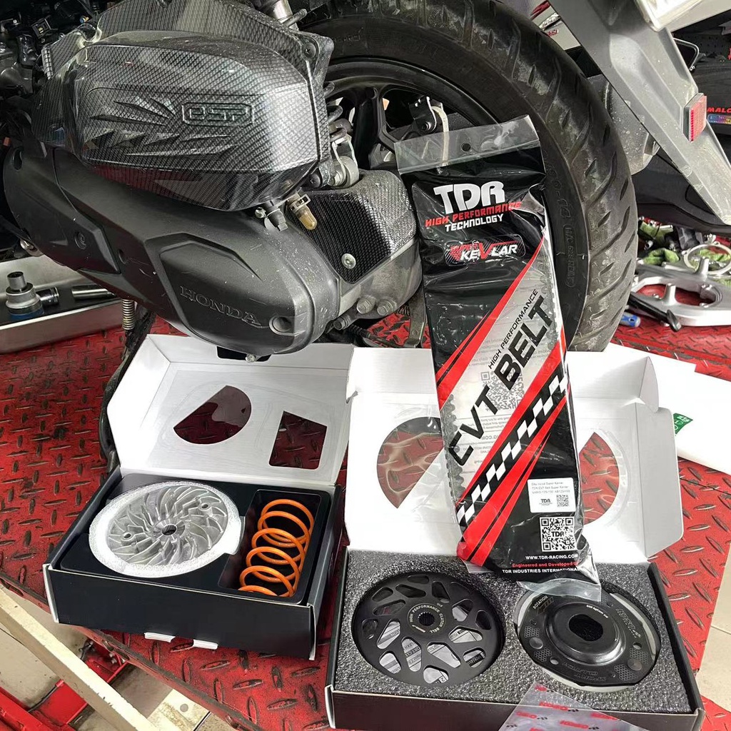 Combo nồi 3 món Koso + TDR cho xe Honda Vario, Click, AB, PCX 125-150-160