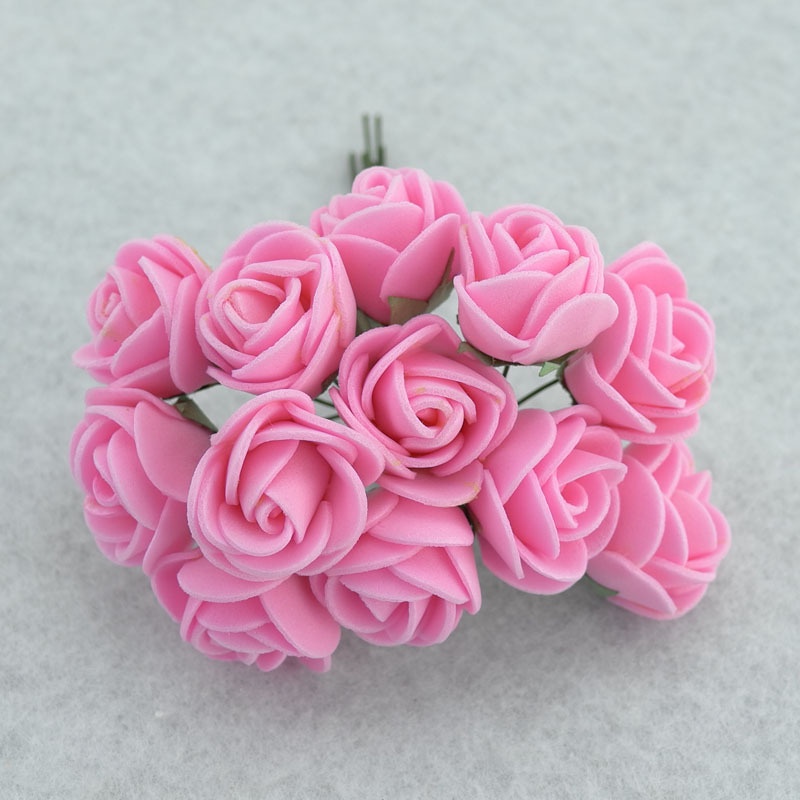 Bó Hoa Hồng Bong Bóng Nhân Tạo 12 Màu Sắc Dùng Để Trang Trí Tiệc Cưới