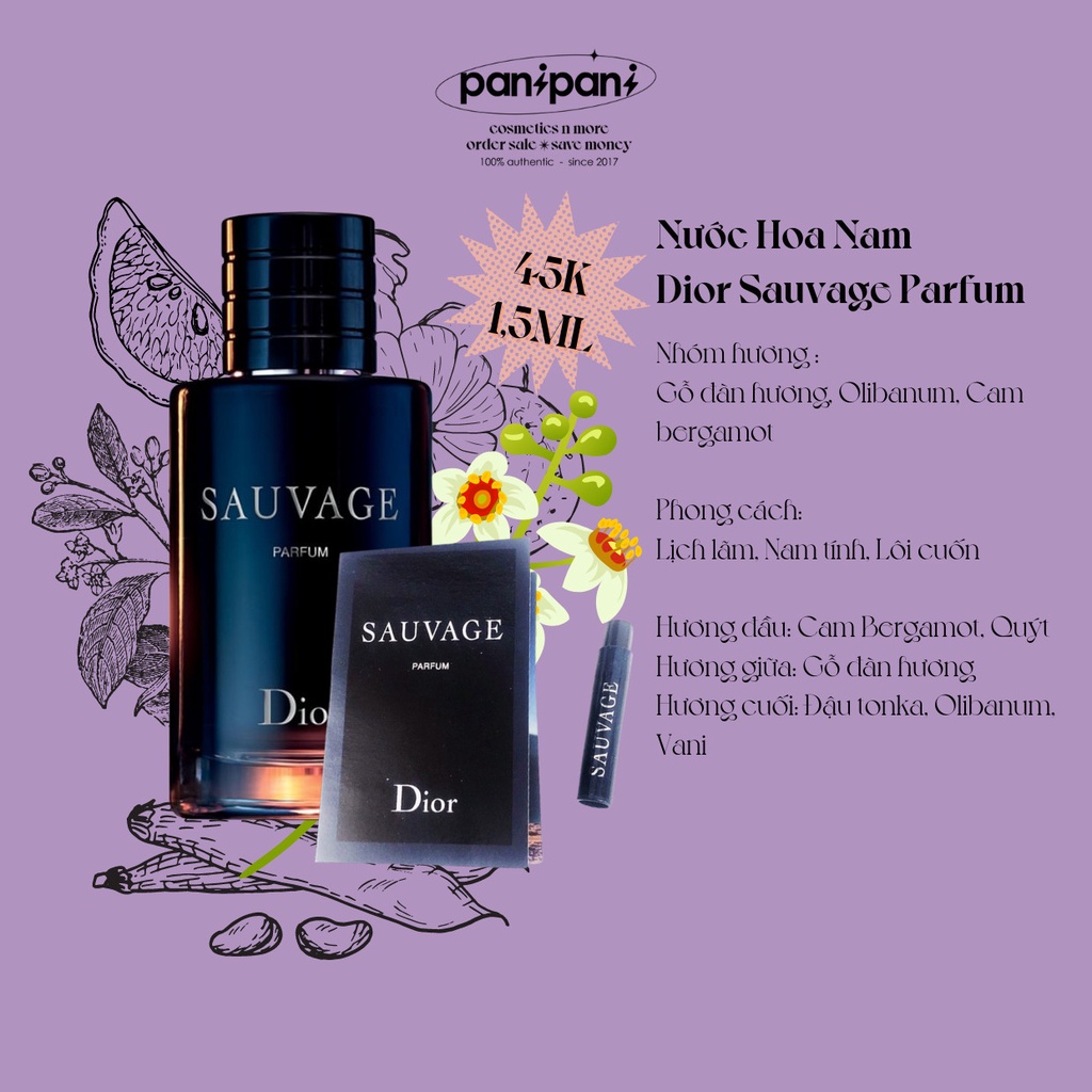 Vial Sample Nước Hoa Dior