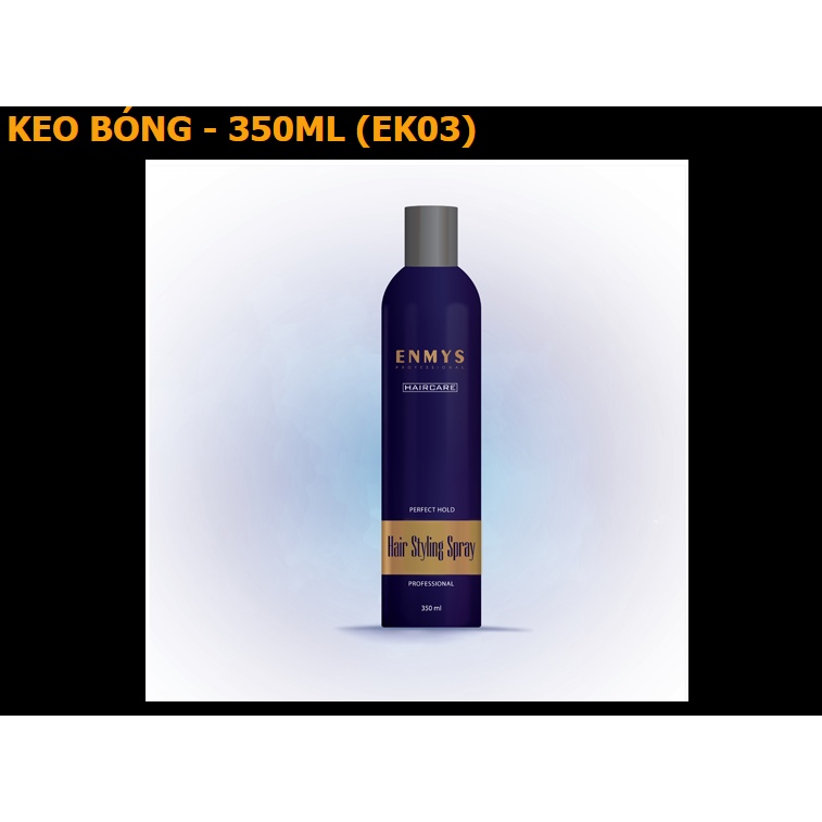 KEO XỊT TẠO KIỂU TÓC HƯƠNG NƯỚC HOA ENMYS / KEO CỨNG / KEO MỀM / KEO BÓNG -Sản Phẩm Chuyên Dùng Cho SaLon
