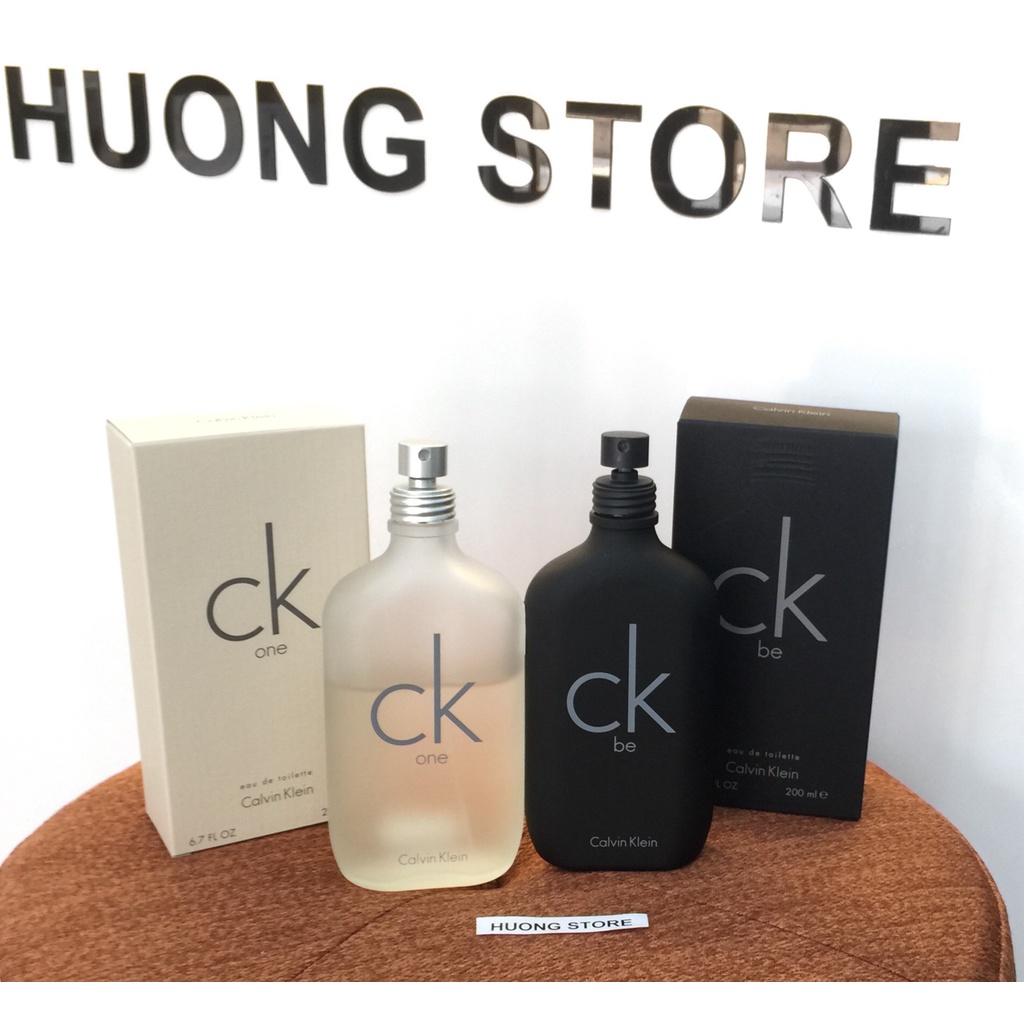 Mẫu thử nước hoa CK One, CK Be, Nước hoa nam nữ