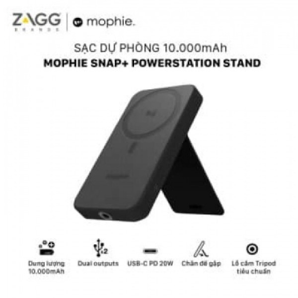 Sạc dự phòng Mophie Snap+ Powerstation stand 10,000mAh