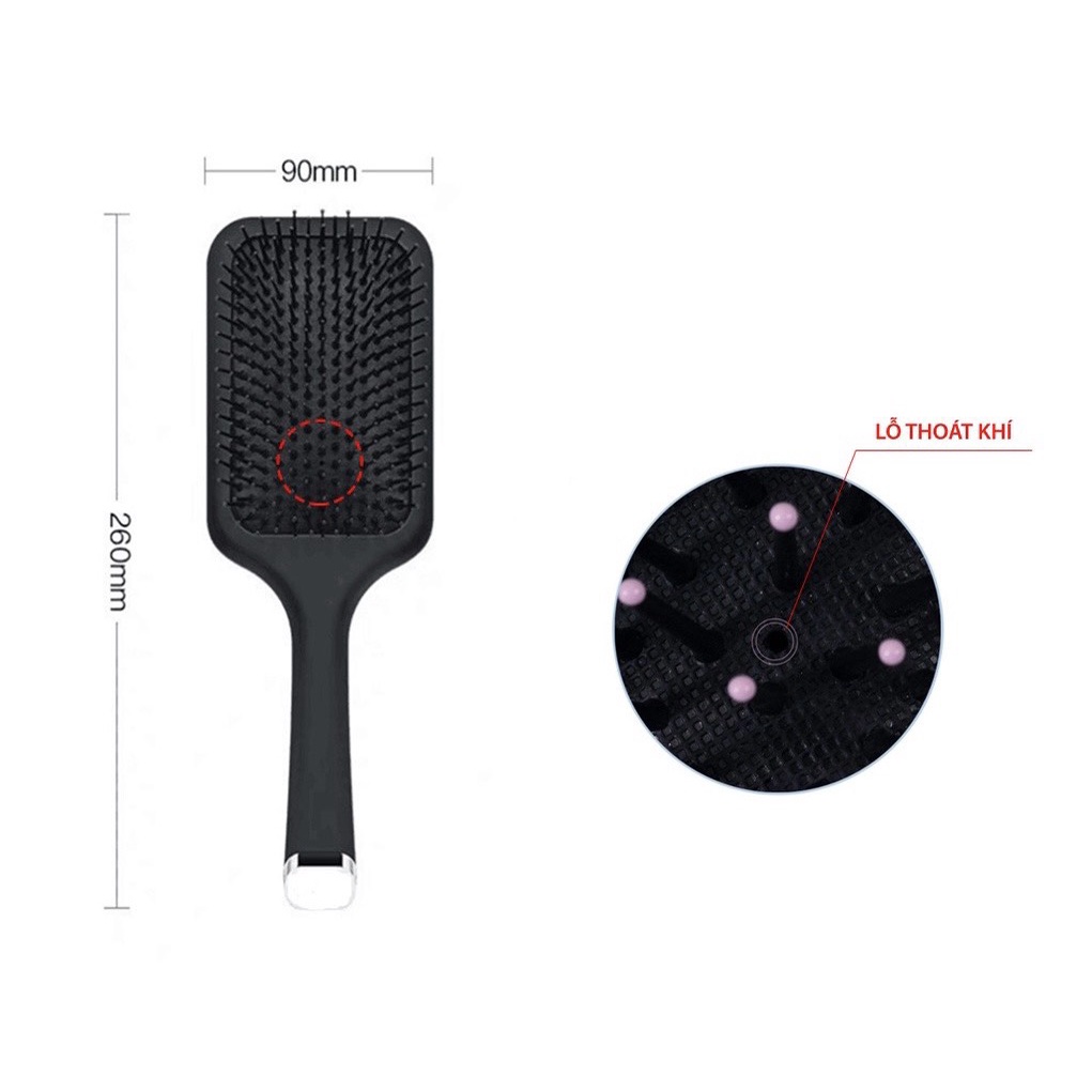 Lược Bản To Chải Gỡ Rối Tóc GHD Paddle