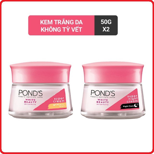 Kem Dưỡng Pond's White Beauty trắng hồng rạng rỡ 50g