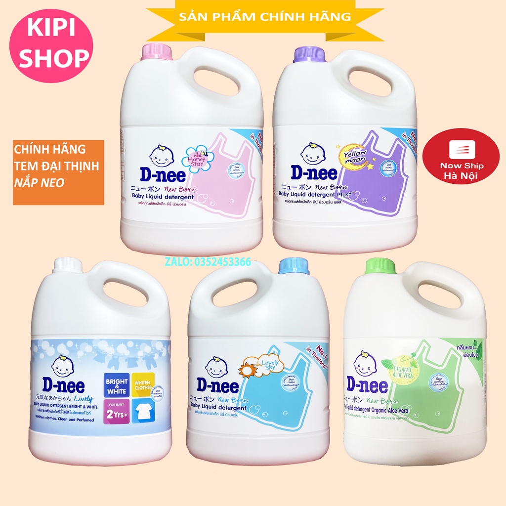 Nước giặt Dnee 3000ML Thái Lan chuẩn hàng Công ty