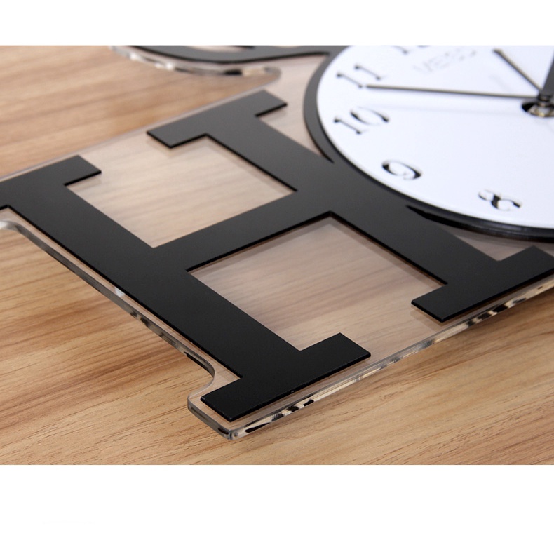 Đồng hồ treo tường hiện đại CL014 - Home ☘️KHÔNG CẦN KHOAN TƯỜNG ☘️ Trang trí phòng khách ☘️ Kèm pin và bộ kim