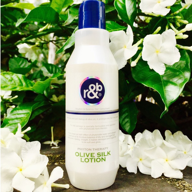 Kem dưỡng bóng tóc R&B Olive Silk Lotion 250ml