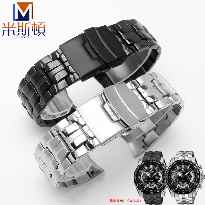 Strap✜⊙❈Apply casio stainless steel band av EF - 550 d 1-550 7 original style bracelet 22 mm