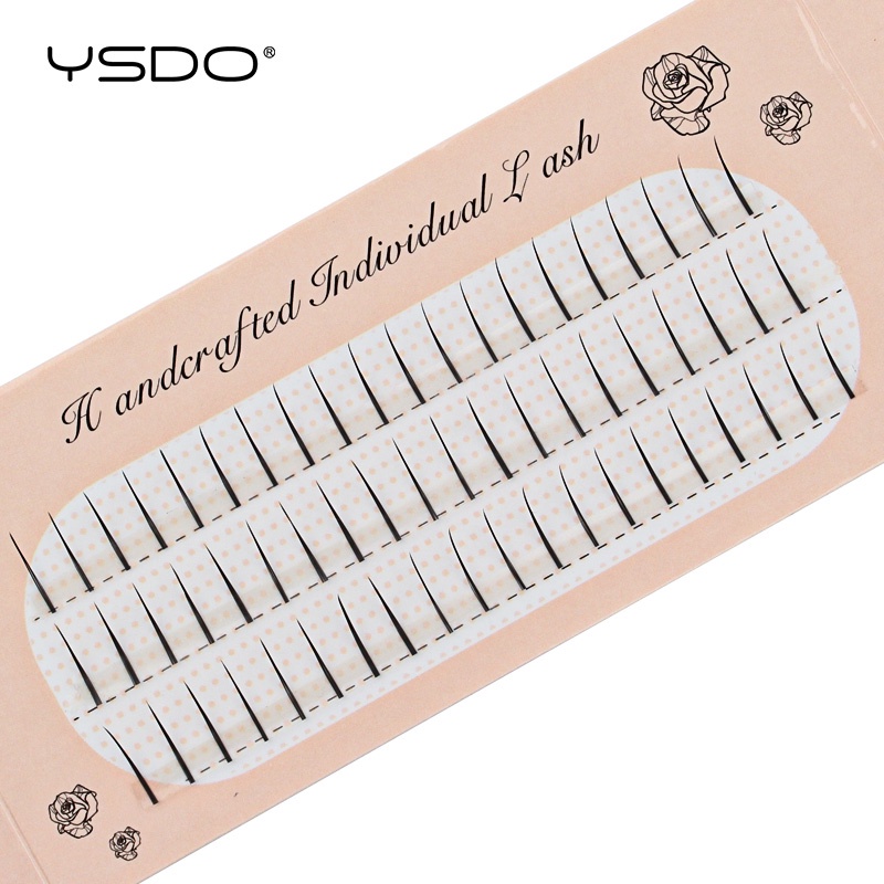 Hộp 60 Sợi Lông Mi Giả Cong Chữ C Tự Nhiên