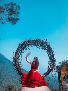 ĐẦM MAXI NHẤN BÈO CỔ YẾM (KÈM VIDEO HÌNH THẬT)
