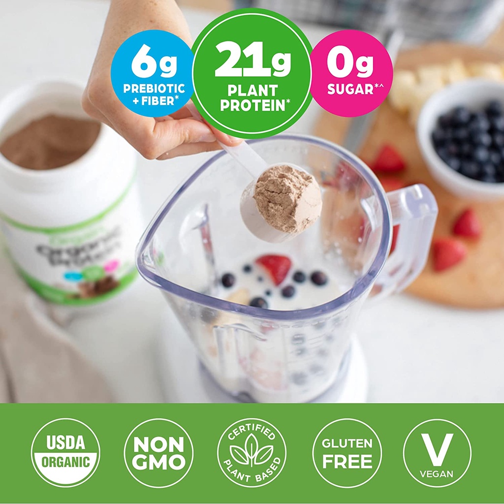 Bột Protein Hữu Cơ Orgain Organic Protein Bổ Sung Chất Đạm Tăng Cường Sức Khỏe