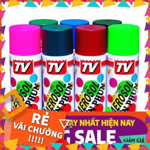 [ BÁN CHẠY ] [Chính Hãng ] Sơn phun dạng xịt ATM ,TV các màu Thái