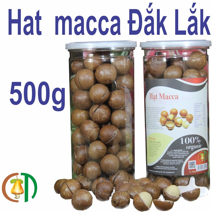 500g/hộp Hạt Macca Đaklak [hàng mới, bao ngon]