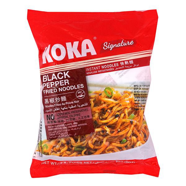 Mì xào khô Koka hạt tiêu 85g