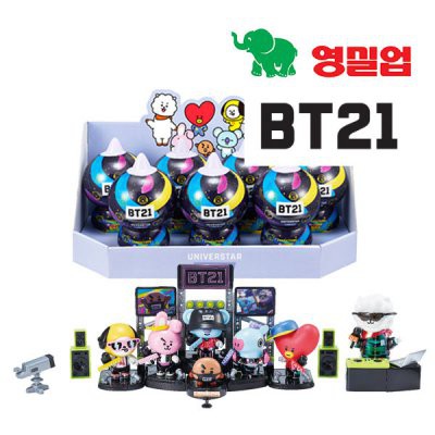 Ngôi Sao Vũ Trụ BT21 UNIVERSTAR VOL.3 (7 Nhân Vật)