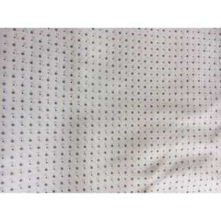 Vải lót loại dày (1 mét, trắng chấm bi)