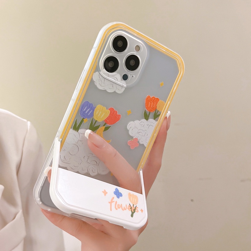 Ốp Điện Thoại Có Giá Đỡ Ẩn Cho iphone 13Pro / Apple 11 / 12Promax / xs / xr